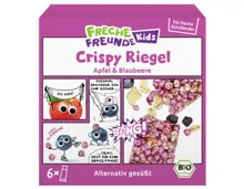 Freche Freunde Bio Crispy Riegel Apfel & Blaubeere