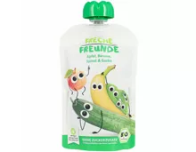 Freche Freunde Bio Quetschbeutel Apfel, Banane, Spinat, Gurke 6+ Monate