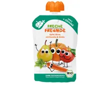 Freche Freunde Bio Quetschbeutel Apfel, Birne, Karotte und Kürbis 6+ Monate