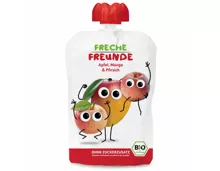 Freche Freunde Bio Quetschbeutel Apfel, Mango und Pfirsich 12+ Monate