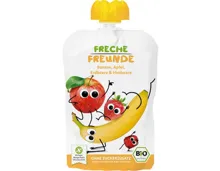 Freche Freunde Bio Quetschie Apfel Banane Erdbeer & Himbeere 12+ Monate