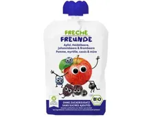 Freche Freunde Bio Quetschie Apfel Blaubeere Johannisbeere & Brombeere 12+ Monate