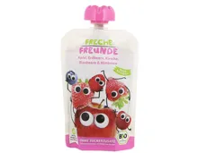 Freche Freunde Bio Quetschie Apfel Erdbeer Blaubeer Himbeer 6+ Monate