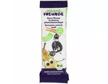 Freche Freunde Bio Riegel Birne Pflaume & schwarze Johannisbeere 4x23g 36+ Monate