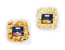 Frische gefüllte Eierteigwaren