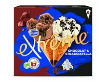 Frisco Extrême Cornets Schokolade & Stracciatella assortiert 6 Stück