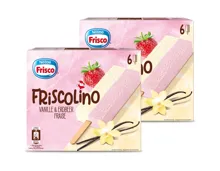 Frisco Glace Friscolino Vanille & Erdbeer 6 Stück 2x 450ml
