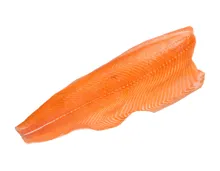 Ganzes Lachsfilet mit Haut