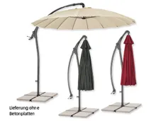 gardenline alu ampelschirm