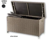 GARDENLINE® Geflecht-Kissenbox