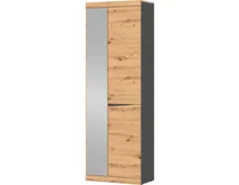Garderobenschrank Turino 64, Dekor Eiche