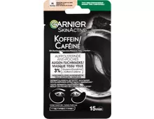 Garnier Skin Active Augen-Tuchmaske Koffein