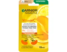 Garnier Skin Active Augen-Tuchmaske Vitamin C