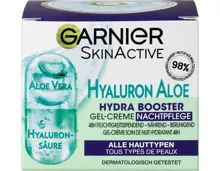 Garnier Skin Active Hydra Booster Hyaluron Aloe Gel-Creme Nacht