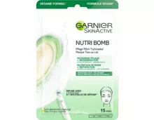 Garnier SkinActive Nutri Bomb Pflege-Milch-Tuchmaske Mandelmilch & Hyaluronsäure