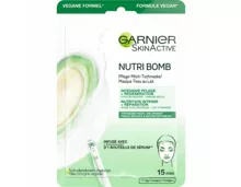 Garnier SkinActive Nutri Bomb Pflege-Milch-Tuchmaske Mandelmilch & Hyaluronsäure