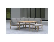 Gartenlounge Bosa Corner naturfarben