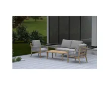 Gartenlounge Bosa naturfarben