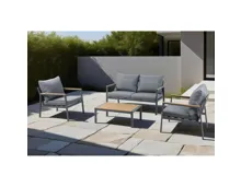 Gartenlounge Calpe mit Beistelltisch