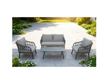 Gartenlounge Louis grau