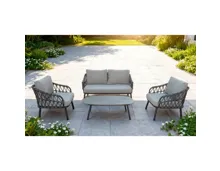 Gartenlounge Louis grau