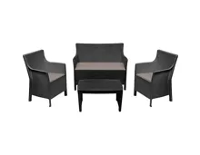 Gartenlounge Olivio anthrazit