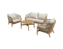 Gartenlounge Shark beige
