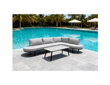 Gartenlounge Smile grau