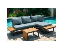 Gartenlounge Ted Corner grau