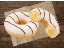 Gefüllter Vanille-Creme-Donut​