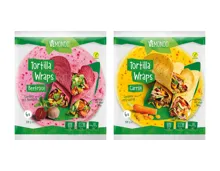 Gemüse Wraps