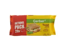 Gerber Schmelzkäse Toast Scheiben