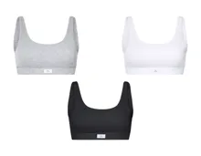 Geripptes Bustier