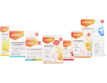 Gesamtes Actilife Sortiment