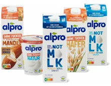 Gesamtes Alpro-Sortiment