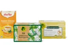 Gesamtes Bio Tee-Sortiment