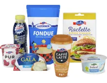 Gesamtes Emmi Sortiment