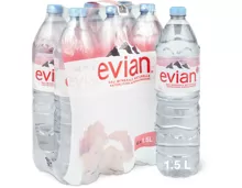 Gesamtes Evian Sortiment