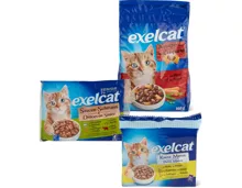 Gesamtes Exelcat-Katzenfutter- und -Dreamies-Katzensnack-Sortiment