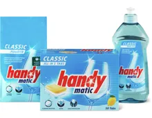 Gesamtes Handymatic Classic Sortiment