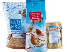 Gesamtes Happy Bird- und M-Classic Vogelfutter-Sortiment