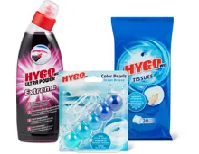 Gesamtes Hygo WC Sortiment