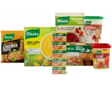 Gesamtes Knorr Sortiment