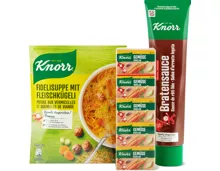 Gesamtes Knorr Sortiment