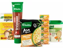 Gesamtes Knorr Sortiment