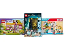 Gesamtes Lego- und Playmobil-Sortiment