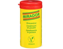 Gesamtes Mirador Flüssig- und Streuwürze-Sortiment