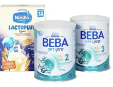 Gesamtes Nestlé Babynahrungs-Sortiment