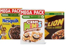 Gesamtes Nestlé Cerealien-Sortiment