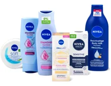 Gesamtes Nivea Sortiment